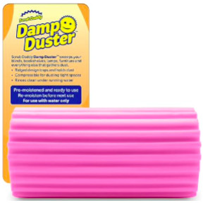 Губка для чищення будь-яких поверхонь Damp Duster, Scrub Daddy